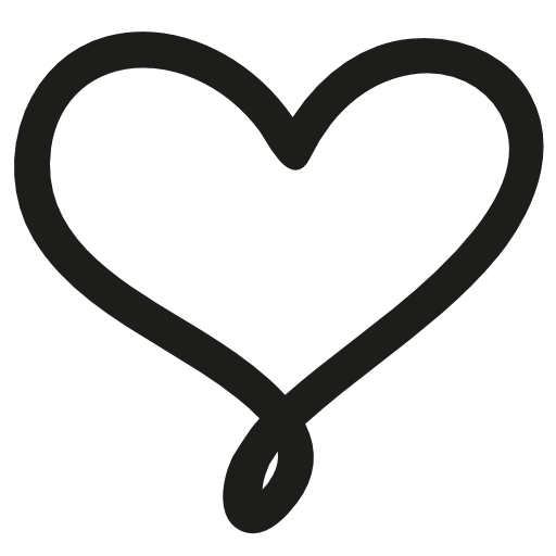 Hand Drawn Heart Outline PNG