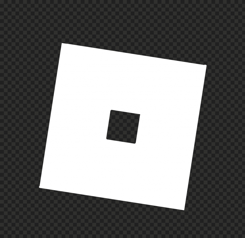 HD Roblox White Symbol Sign Icon Logo PNG | Logo outline, Roblox white ...