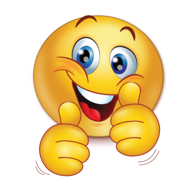 Cheer Happy Two Thumbs Up Emoji | Thumbs up smiley, Free emoji, Funny ...