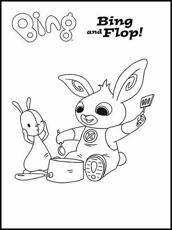 Kleurplaten Bing Bunny 4 Bunny Coloring Pages, Online Coloring Pages ...