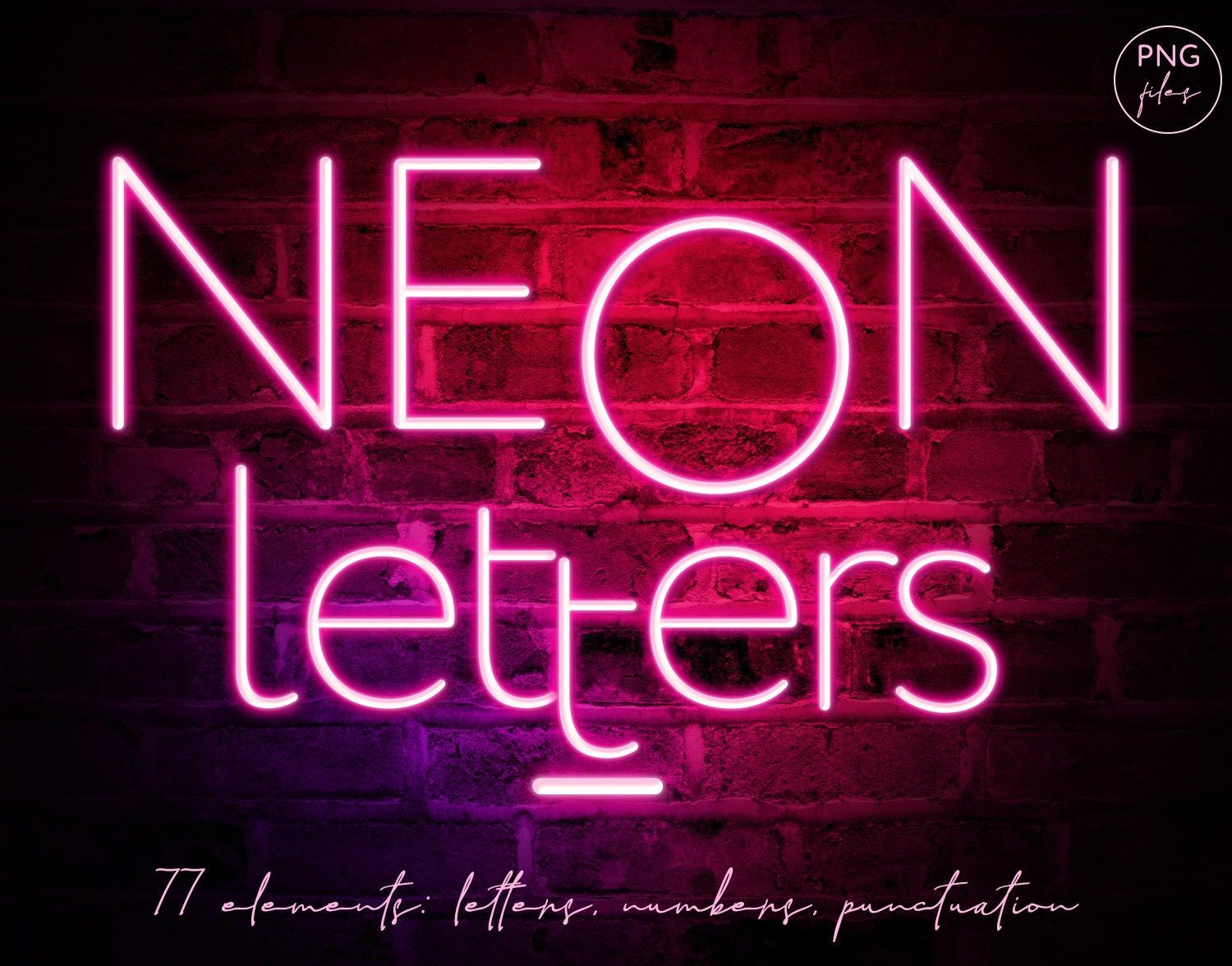 Alphabet Signs, Alphabet Words, Alphabet Clipart, Neon Letter Lights ...