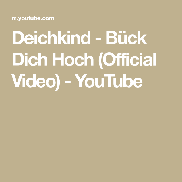 Deichkind - Bück Dich Hoch (Official Video) - YouTube