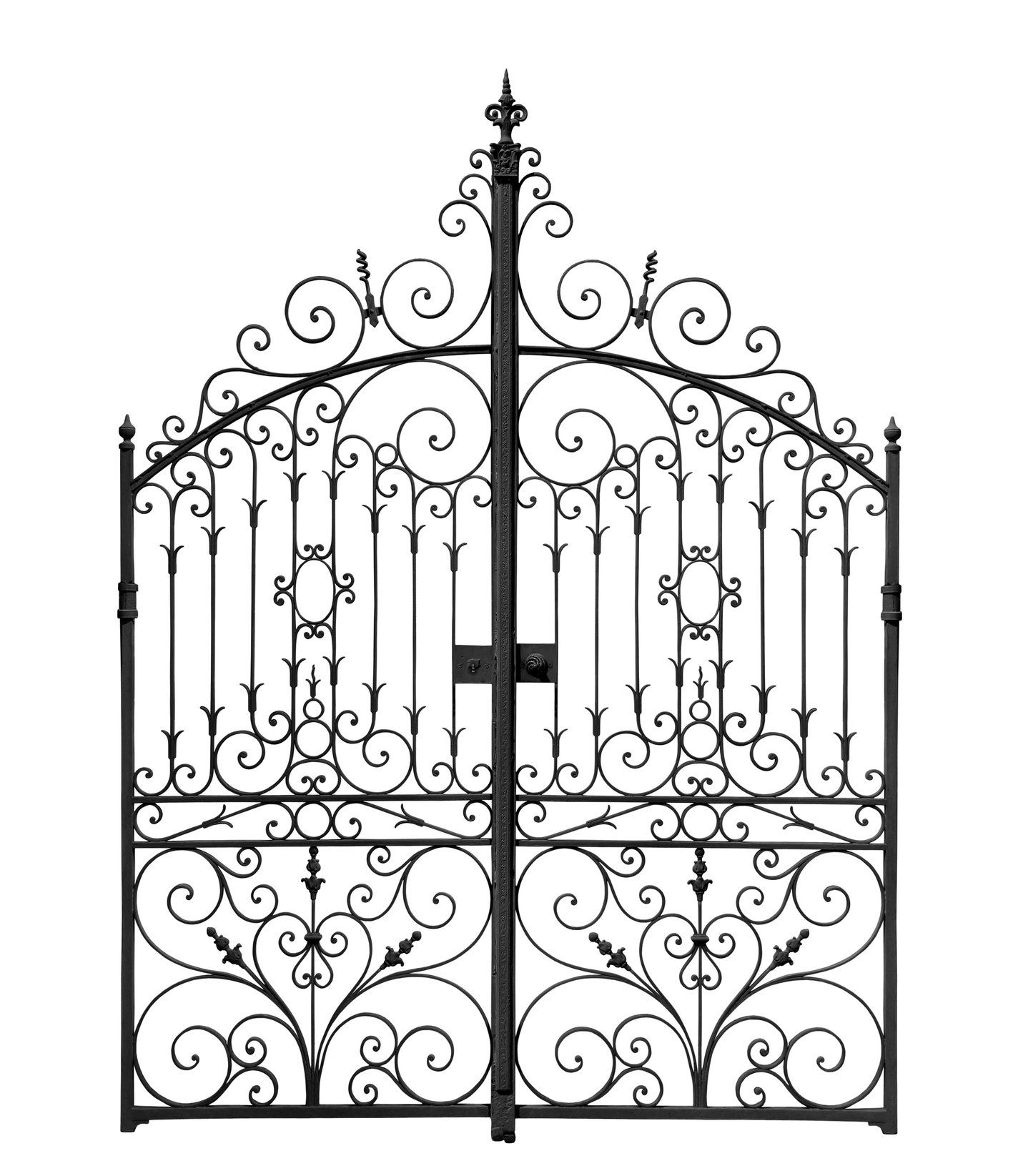 wrought-iron gate - Google 検索 Wrought Iron Gate Designs, Wrought Iron ...