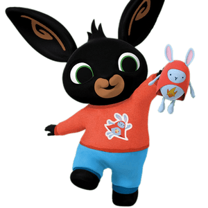 Bing Bunny is Playing with Hoppity transparent PNG - StickPNG | Bing ...