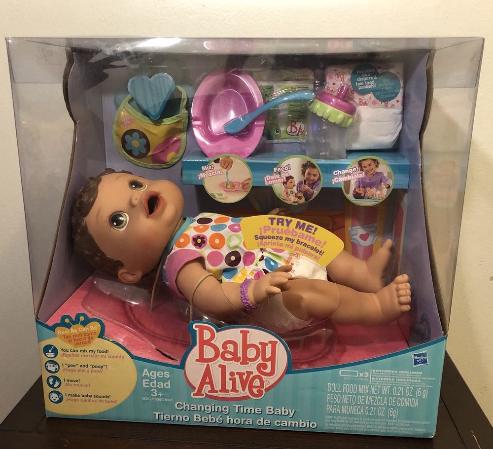 Feeding Baby Alive Changing Time Baby Banana Doll Food For The First ...