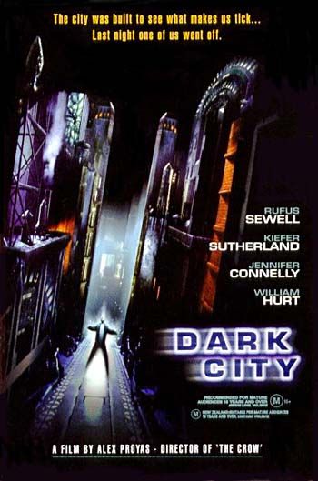 Dark City 90s Movies, Good Movies, Alex Proyas, William Hurt, Kiefer ...