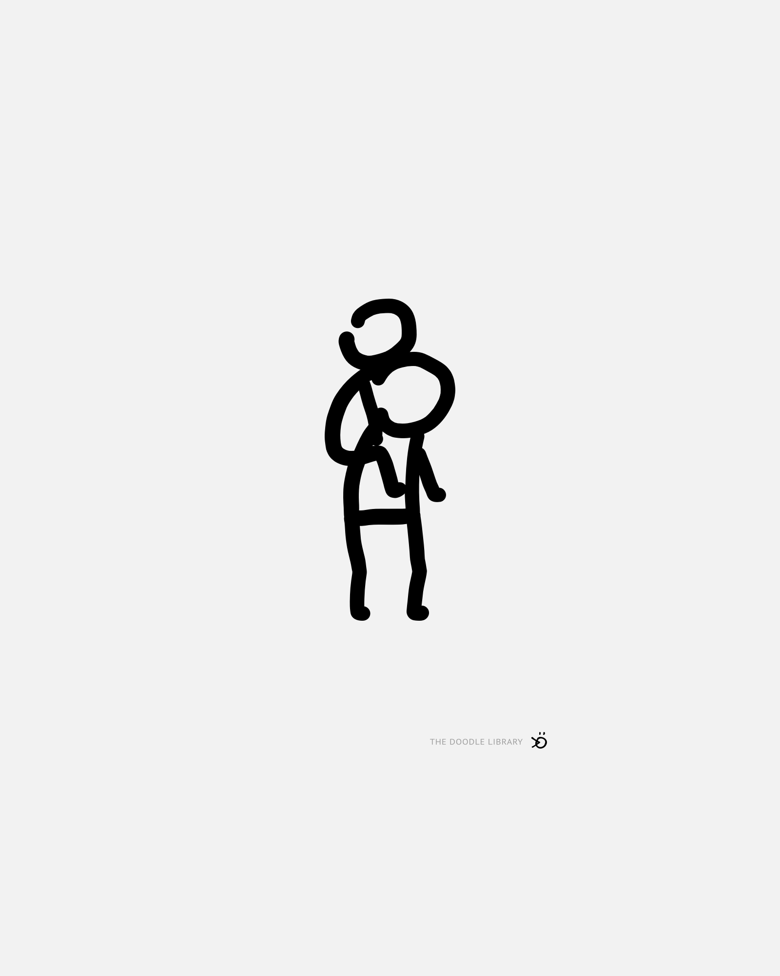 piggyback | Easy doodles drawings, Mini drawings, Cute small drawings