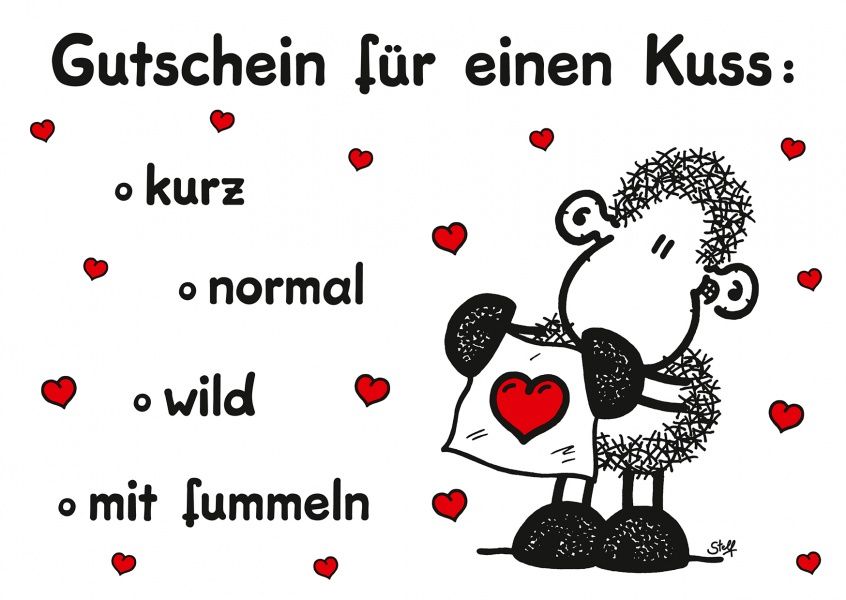 Gutschein Fur Einen Kuss Comic Cartoons Echte Postkarten Online Versenden Romantische Spruche Susse Zitate Niedliche Zitate