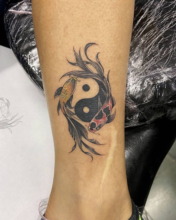 Tatoo Ying Yang, Ying Yang Tatuaje, Dragon Yin Yang Tattoo, Yin Yang ...