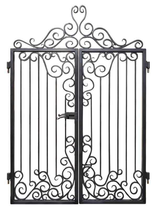 Wrought Iron Gates: Fine Art Custom Hand Forged Iron Gates | Iron gate ...