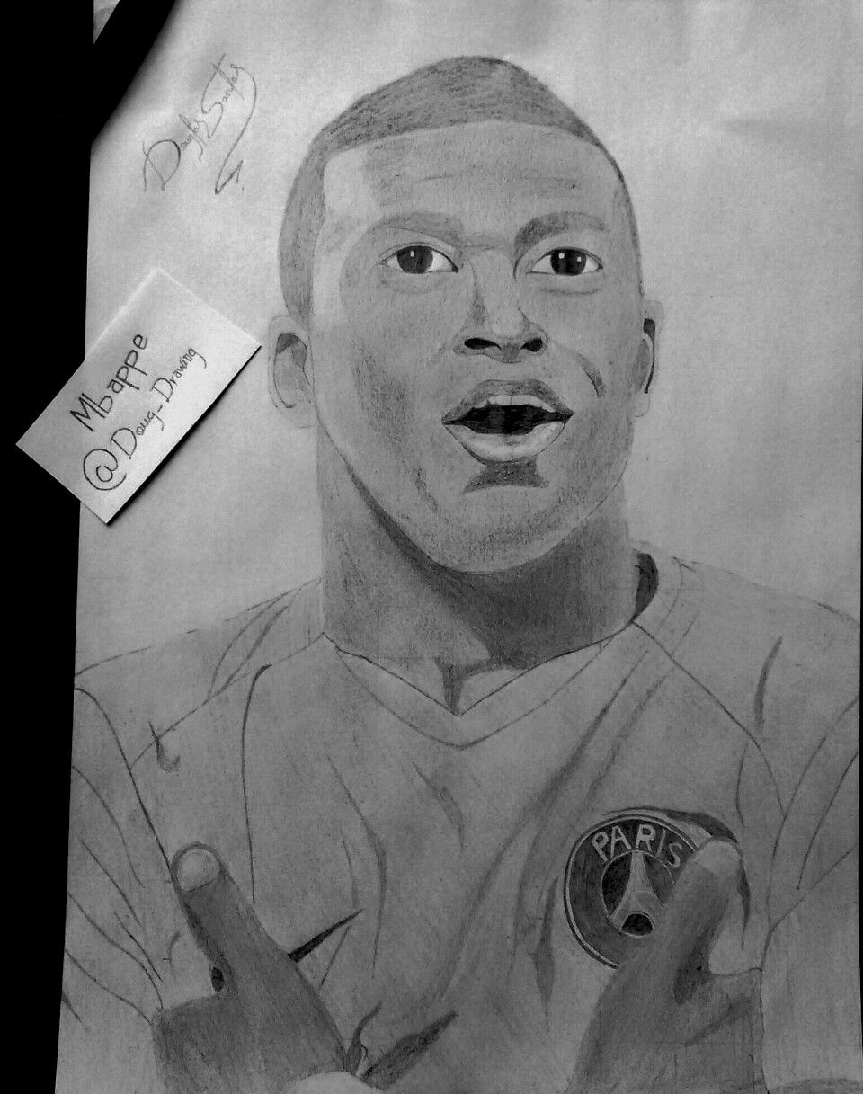 Compartir más de 84 dibujo mbappe última - camera.edu.vn