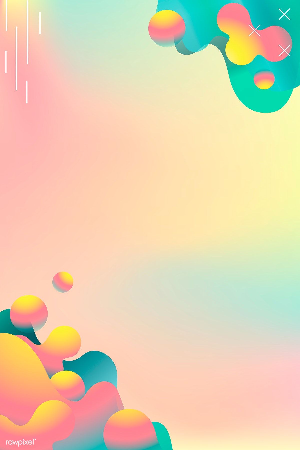 Colorful Poster Background Design