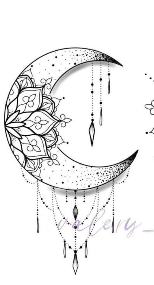 Crescent Moon Tattoo Meaning Tattoo Ideas and Symbolism Explained  Saved  Tattoo