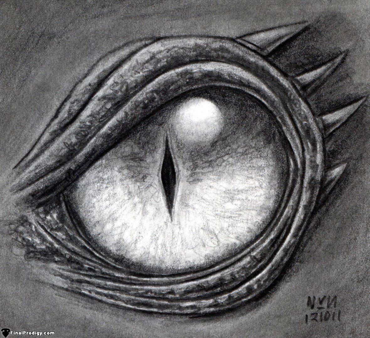 Dragon Eye Drawings