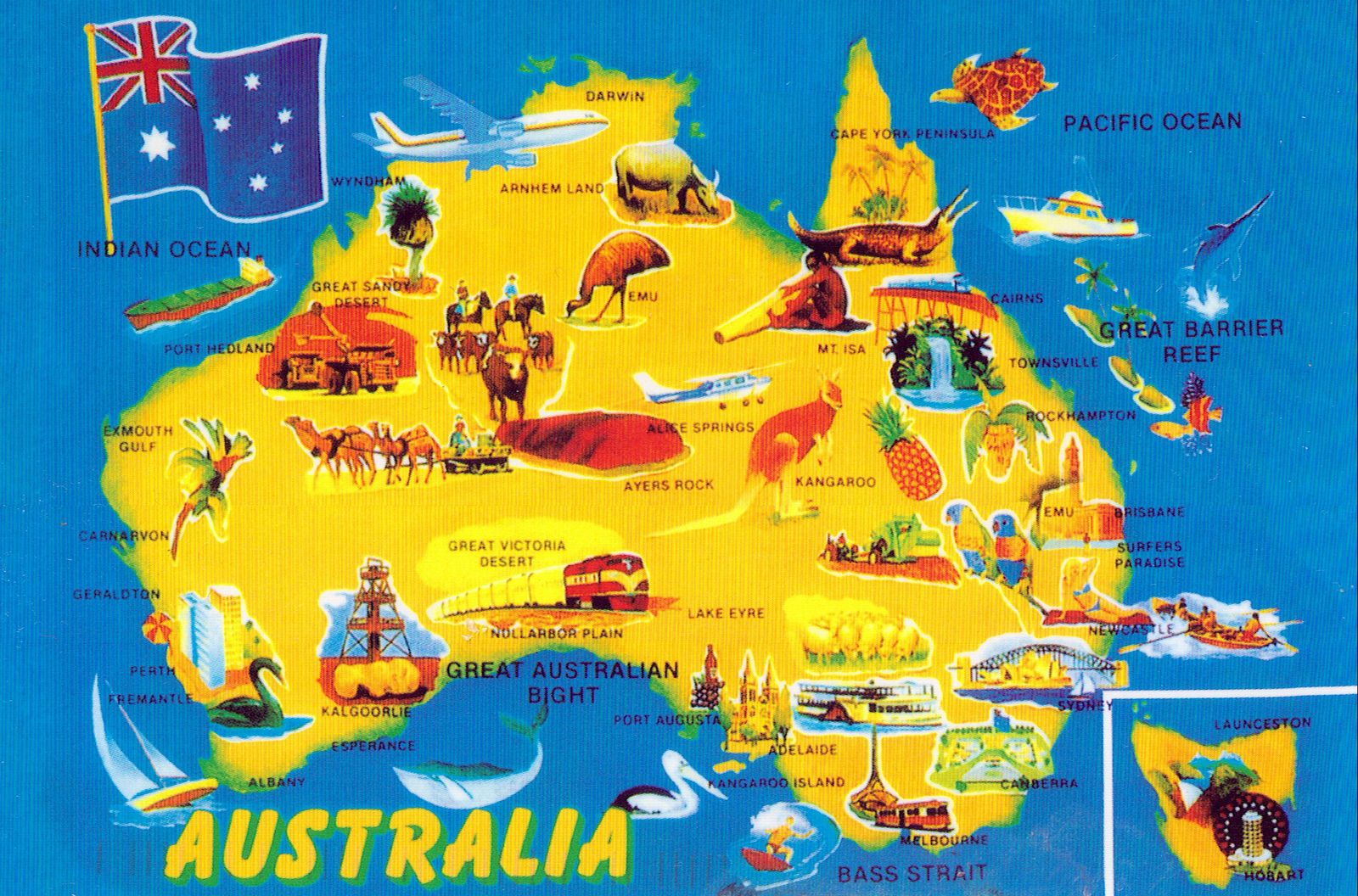 Big Map Of Australia