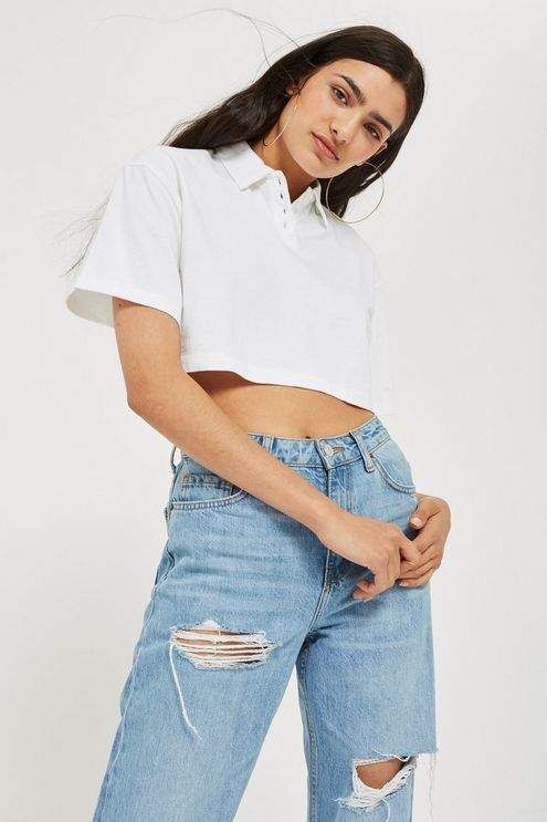 Top 72+ imagen polo crop top outfit