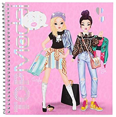 Depesche 10452 Sticker Book TopModel Dress Me Up Best Friends Cartoon ...