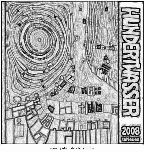 Friedensreich Hundertwasser, Hundertwasser Art, Zentangle Patterns ...