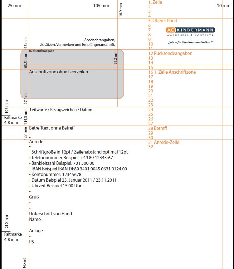 Briefvorlage Geschaeftsbrief Din 5008 Vorlage Kostenlos Word