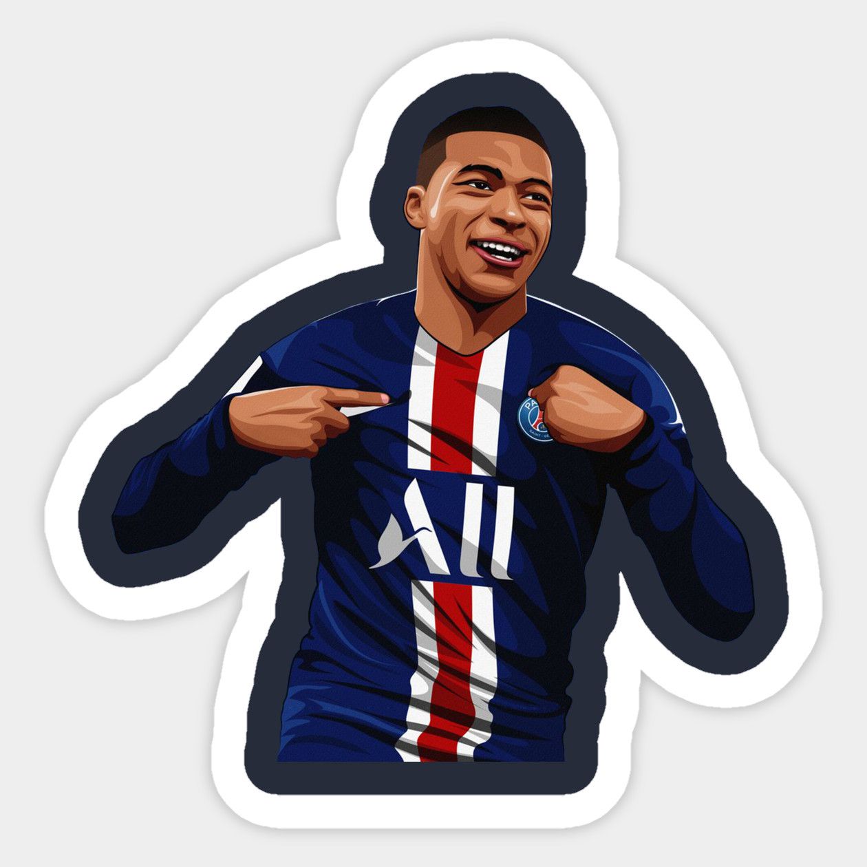 Mbappe sticker mbappe – Artofit