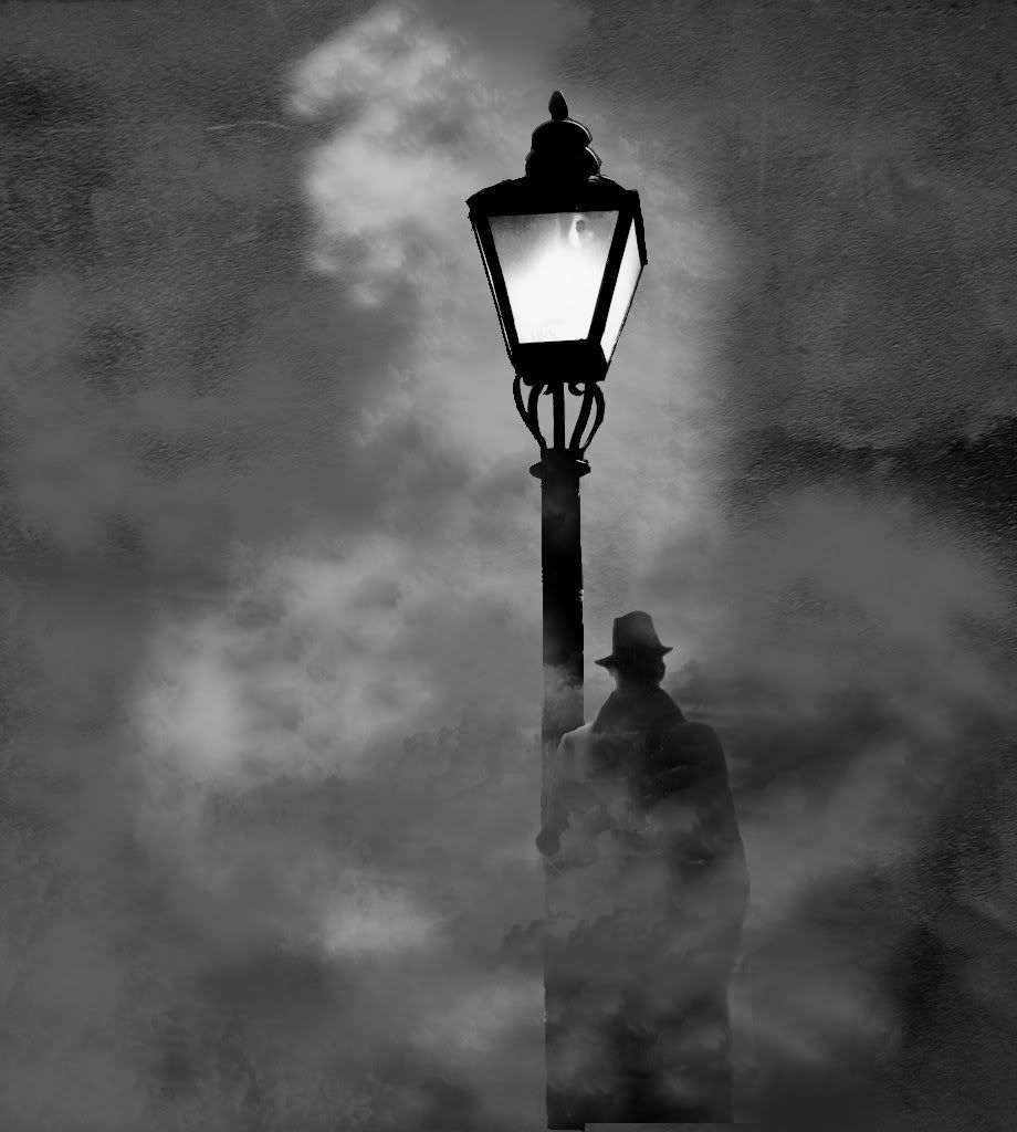 foggy night | Film noir, White photography, Film noir photography