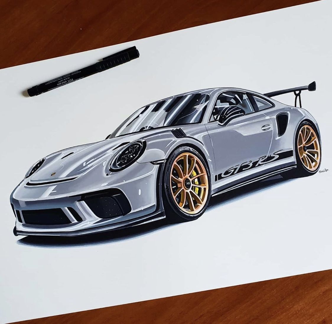 Car Design Sketch, Car Sketch, Car Art, Art Cars, Carros Porsche, Train ...