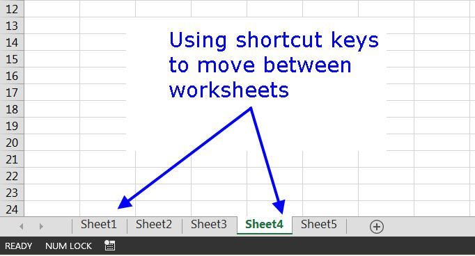 here s how to move around and between worksheet tabs in excel formula worksheets time series line graph chart with 2 axis