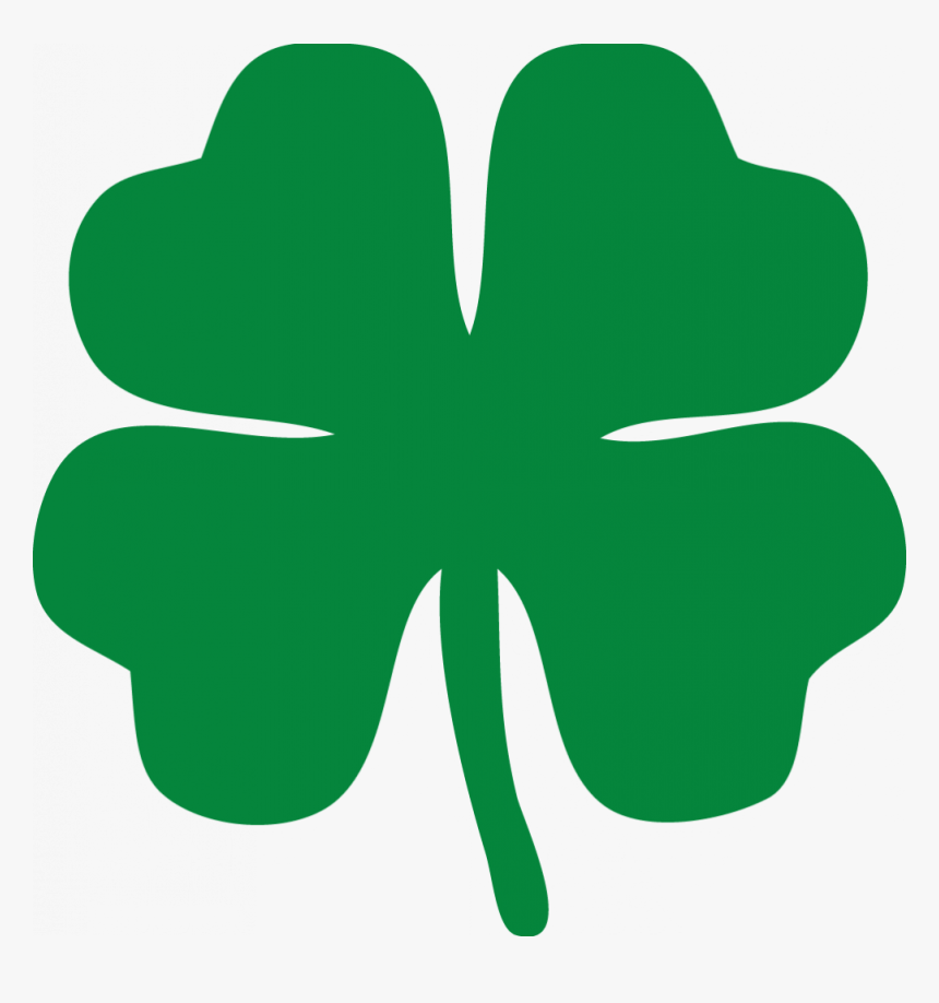 4 Leaf Clover - Green 4 Leaf Clover, HD Png Download, Free Download