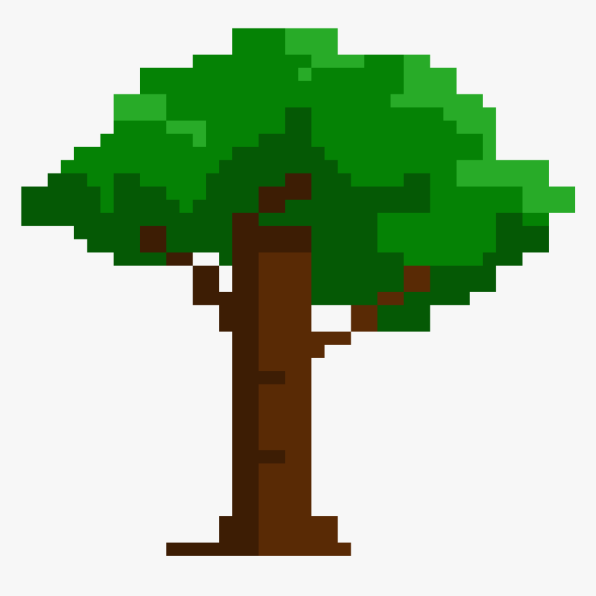 Pixel Art Trees Set Pixel Art Tutorial Cool Pixel Art Pixel Art Games ...