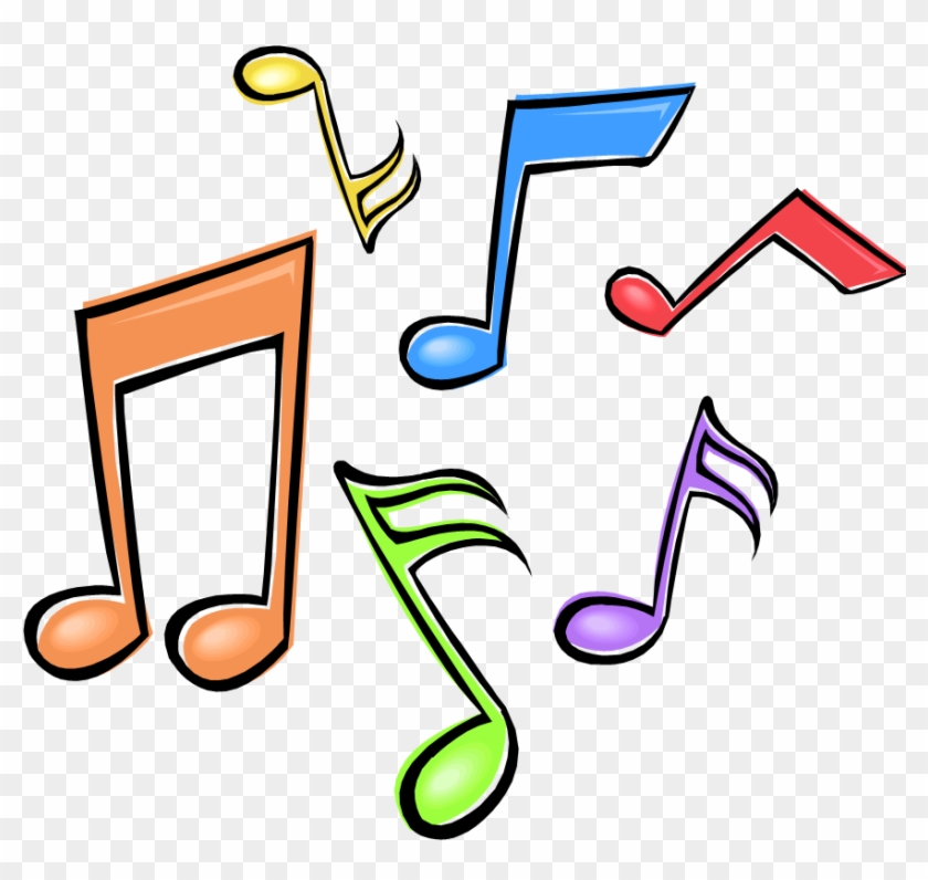 Music Notes Clipart - Musical Notes In Color, clipart, transparent, png ...