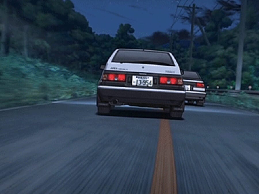 Toyota AE86 Anime Car