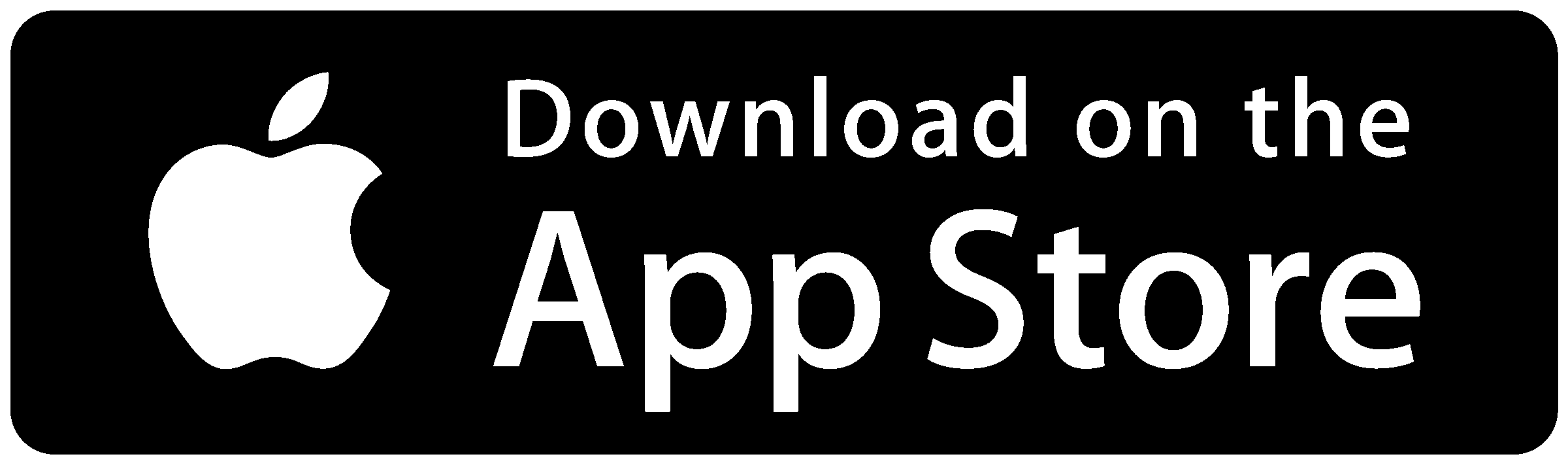 App Store Logo black and white