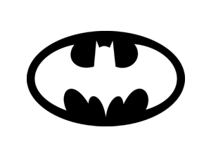 Batman White Logo