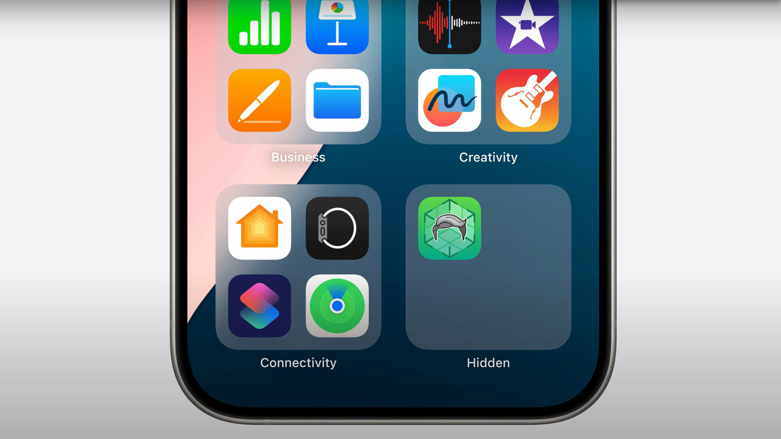 Apple WWDC 2024 ios hidden apps