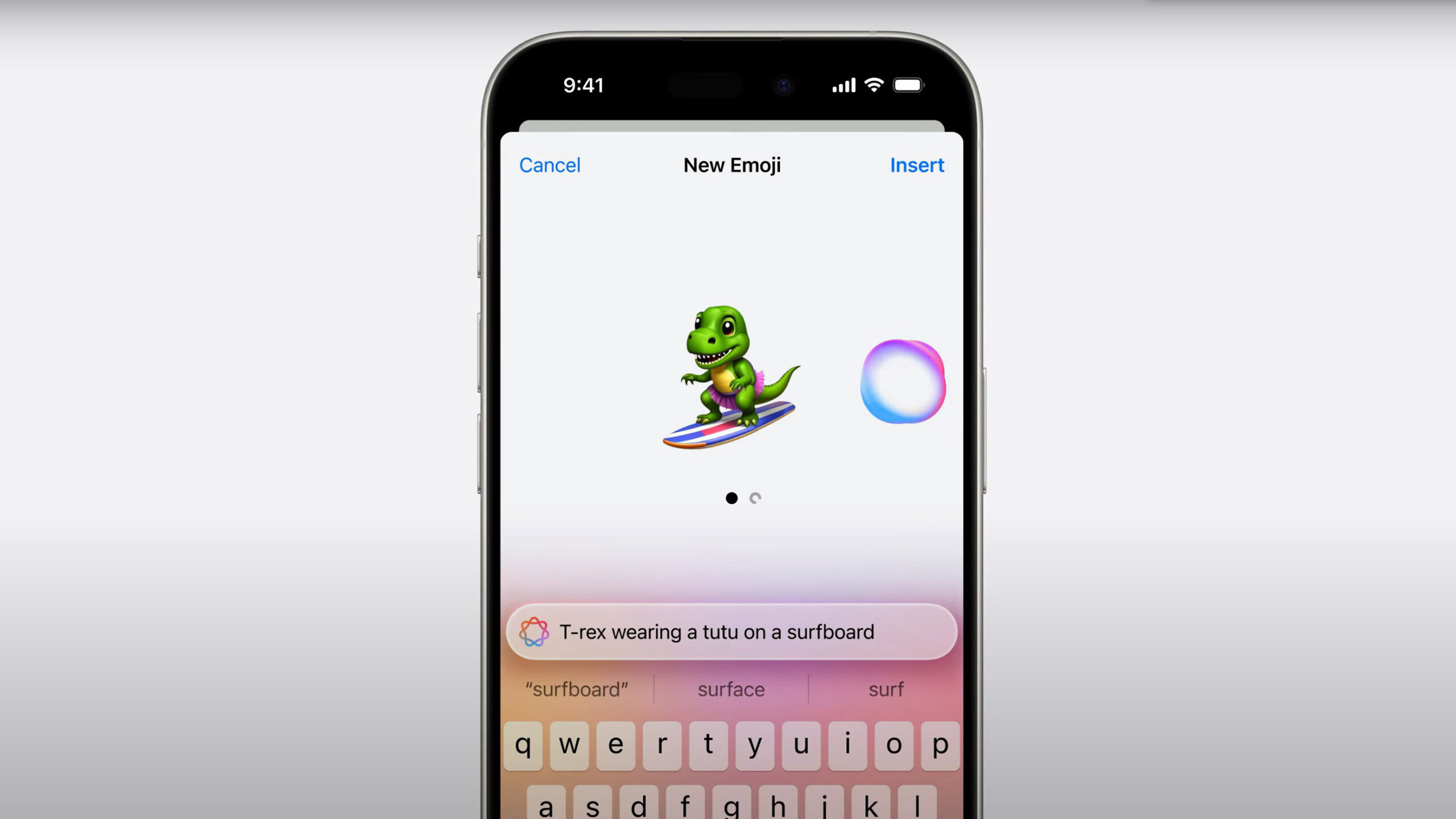 iOS 18 Genmoji WWDC 2024