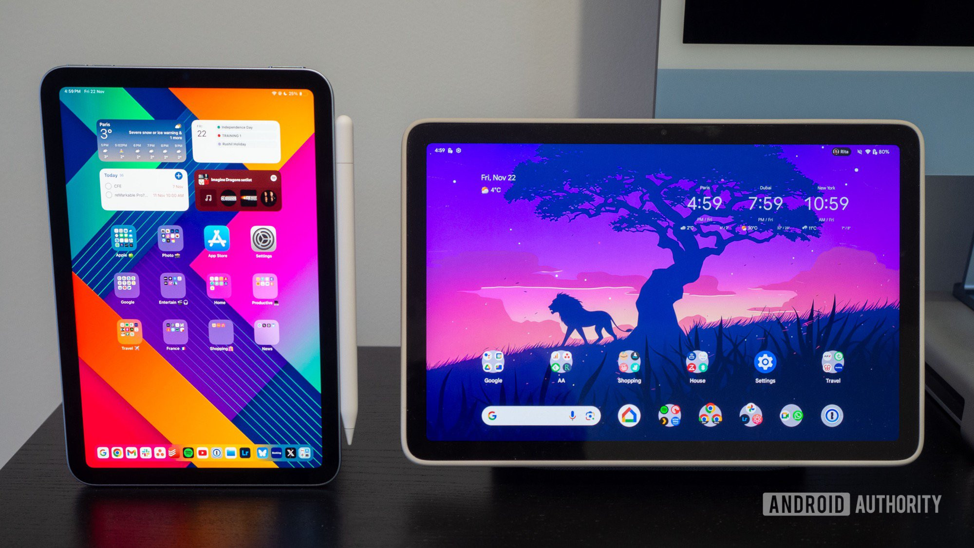 apple ipad mini 7 vs pixel tablet