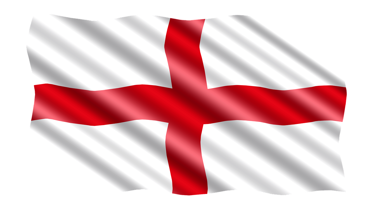 England Flag Vector, Symbol, National Emblem Free PNG