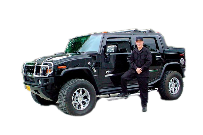 Black Hummer, Vehicle, SUV Free PNG