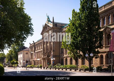 the Natural History Museum Alexander Koenig on Adenauer Allee, North Rhine-Westphalia, Bonn, Germany.  das Naturkundemuseum Alexander Koenig an der Ad Stock Photo