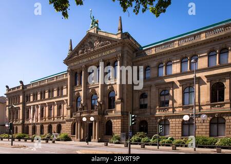 the Natural History Museum Alexander Koenig on Adenauer Allee, North Rhine-Westphalia, Bonn, Germany.  das Naturkundemuseum Alexander Koenig an der Ad Stock Photo