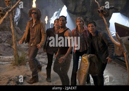 SMITH,JACKSON,DADDARIO,LERMAN, PERCY JACKSON: SEA OF MONSTERS, 2013 Stock Photo