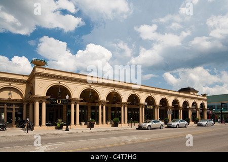 Street view of the Short North area in Columbus Ohio Stock Photo