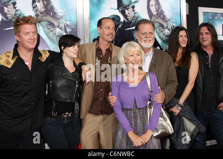 Josh Homme, Brody Dalle, Helen Mirren, Taylor Hackford and Guests World Premiere of 'Jonah Hex' held at ArcLight Cinerama Dome Stock Photo