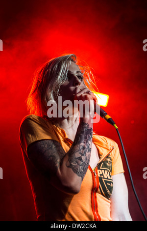 Brody Dalle first solo intimate gig in London Stock Photo