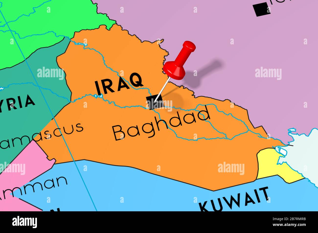 Baghdad City Map