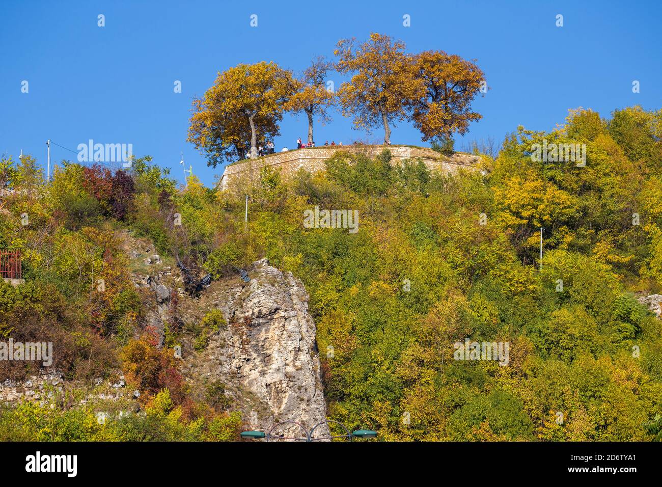 Bosnia and Herzegovina, Sarajevo, View of Zuta Tabija viewpoint Stock Photo