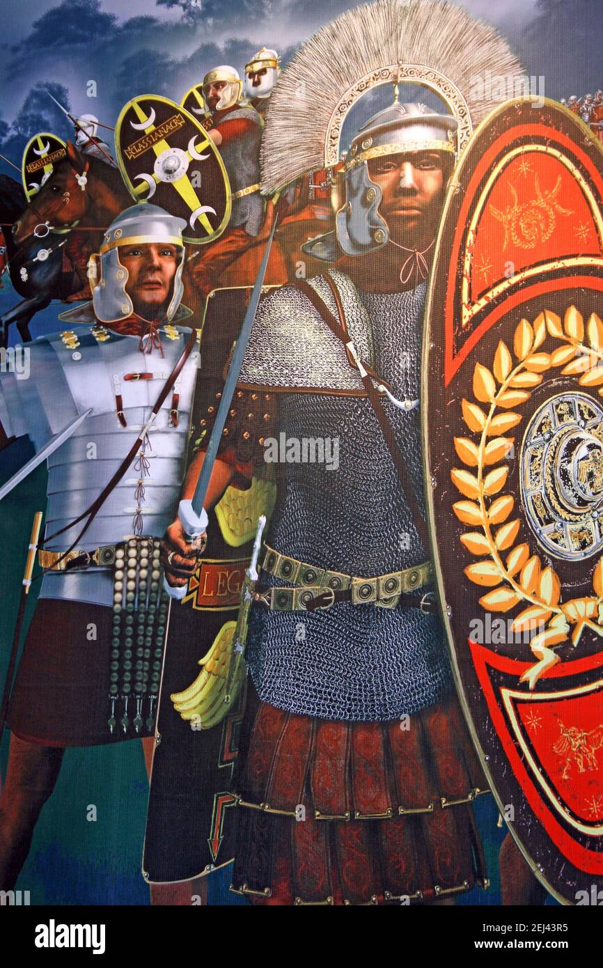 Roman Centurion Art Stock Photo