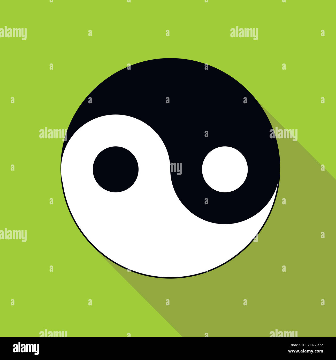 Yin yang symbol Stock Vector Images - Alamy