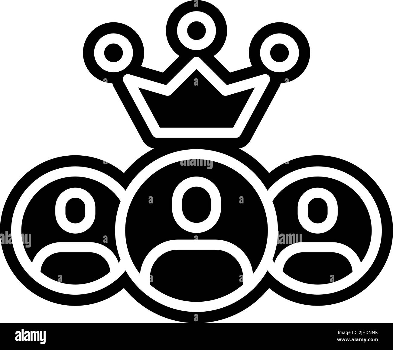 Recruitment leader . Stock Vector