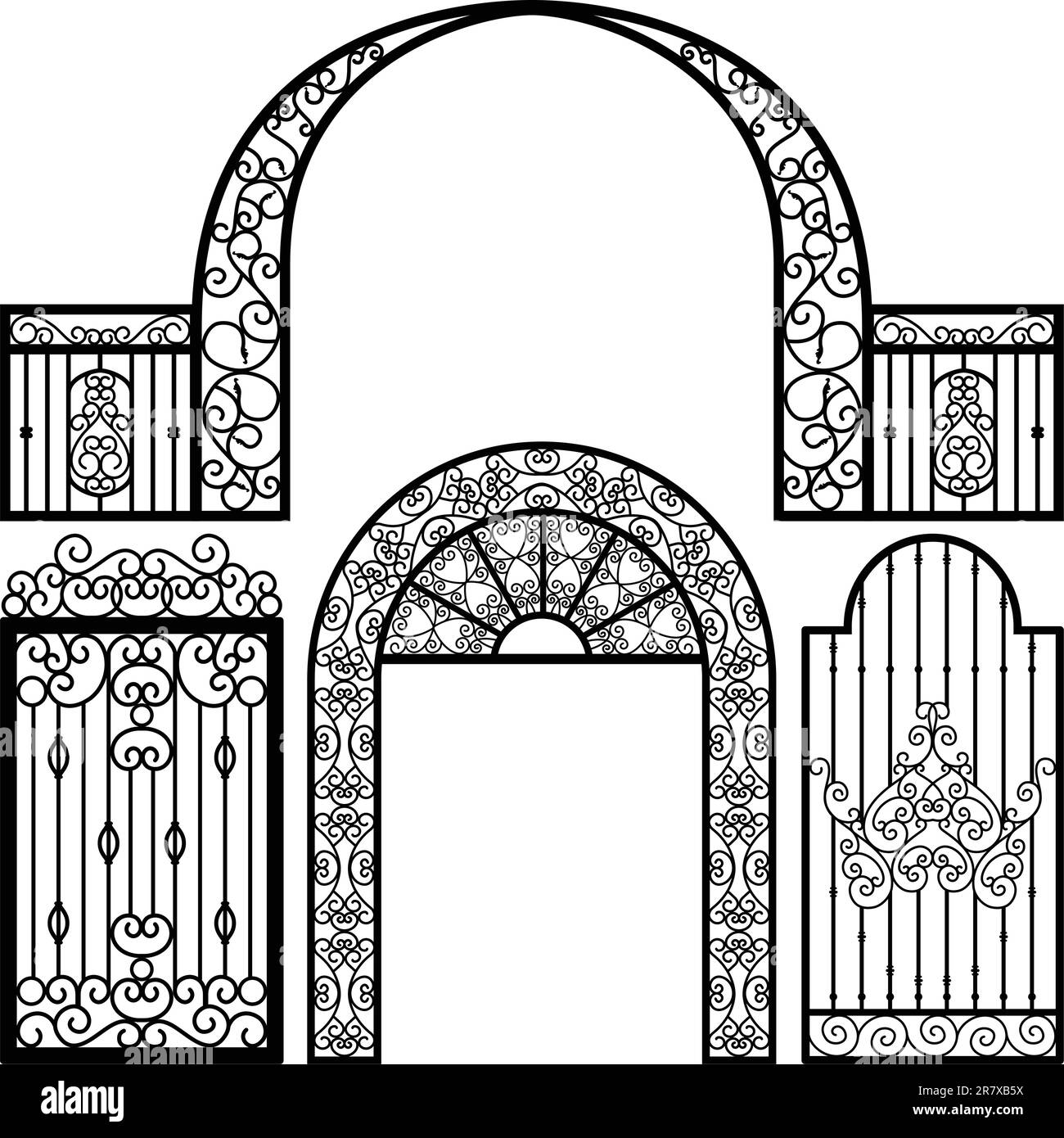 Wrought Iron Garden Gates Metal